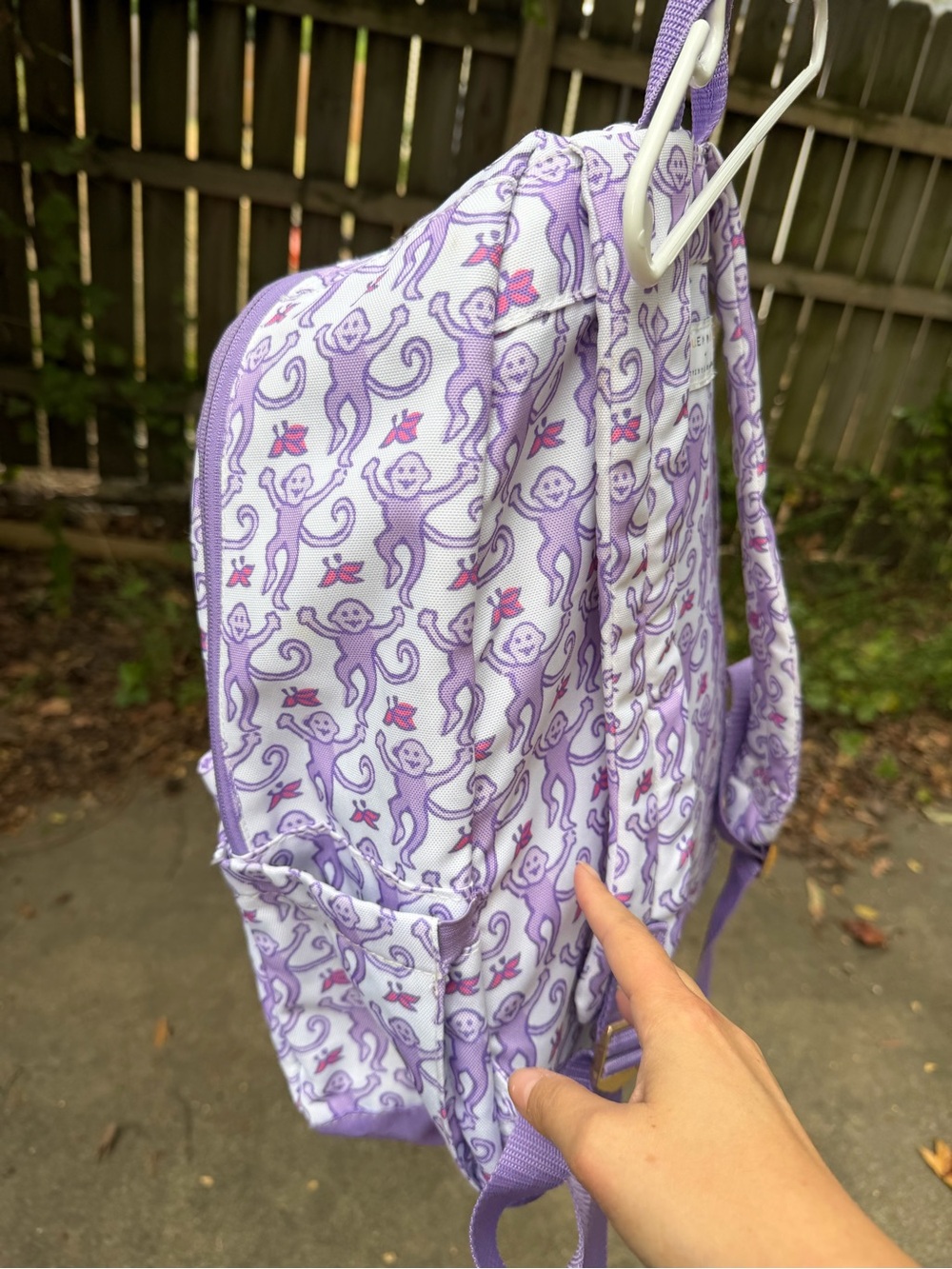 Roller Rabbit Pottery Barn Lilac Backpack - Picture 16 of 16